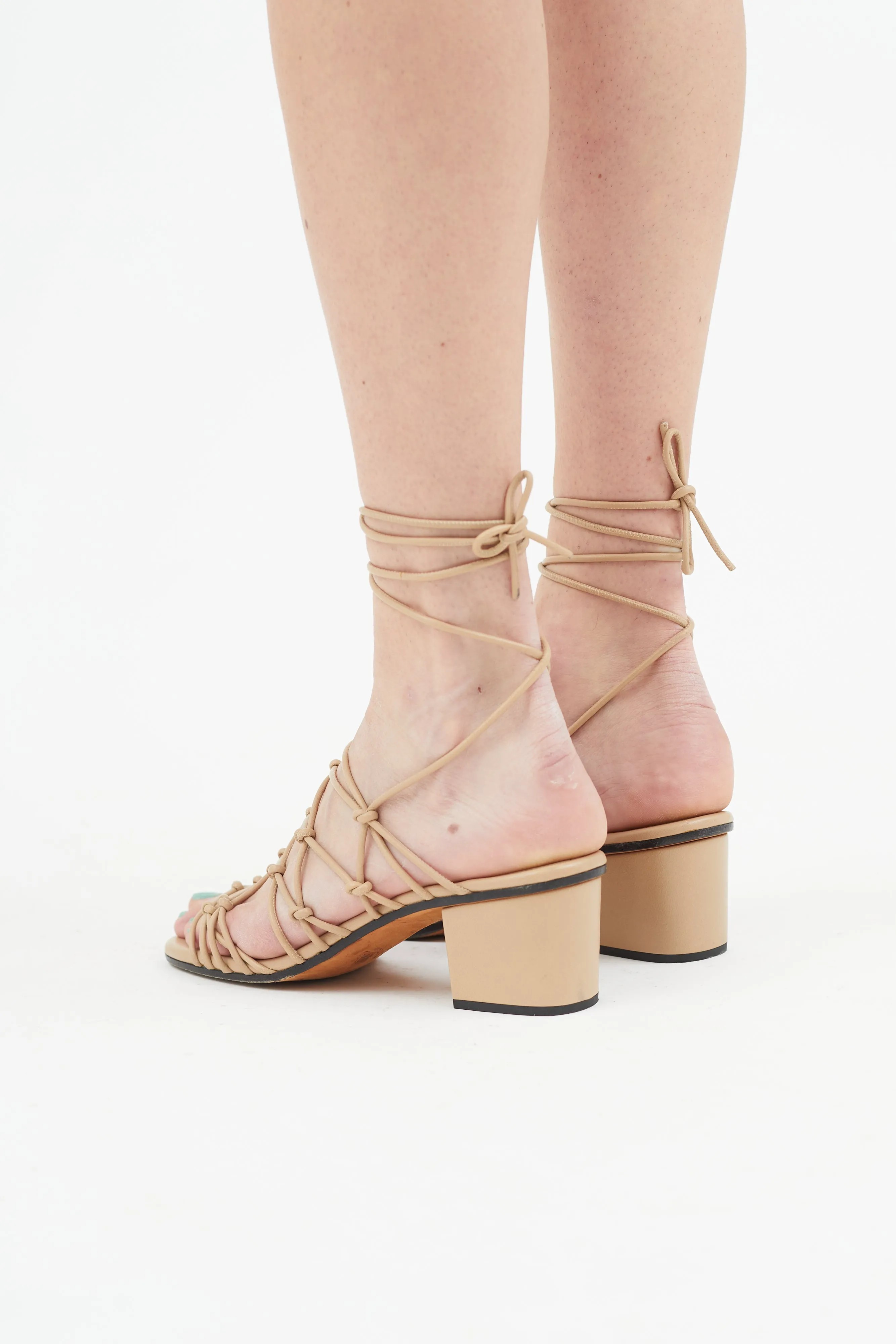Beige Jamie Strappy Sandal