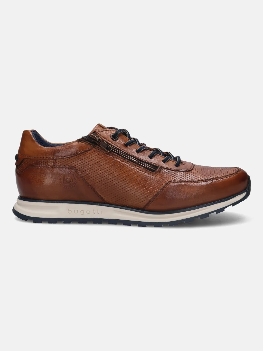 bugatti Cognac Casual Shoes