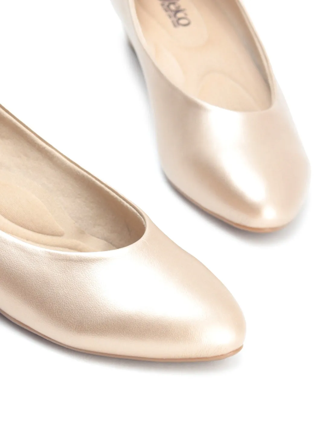 Delco Synthetic Flat heel Belly