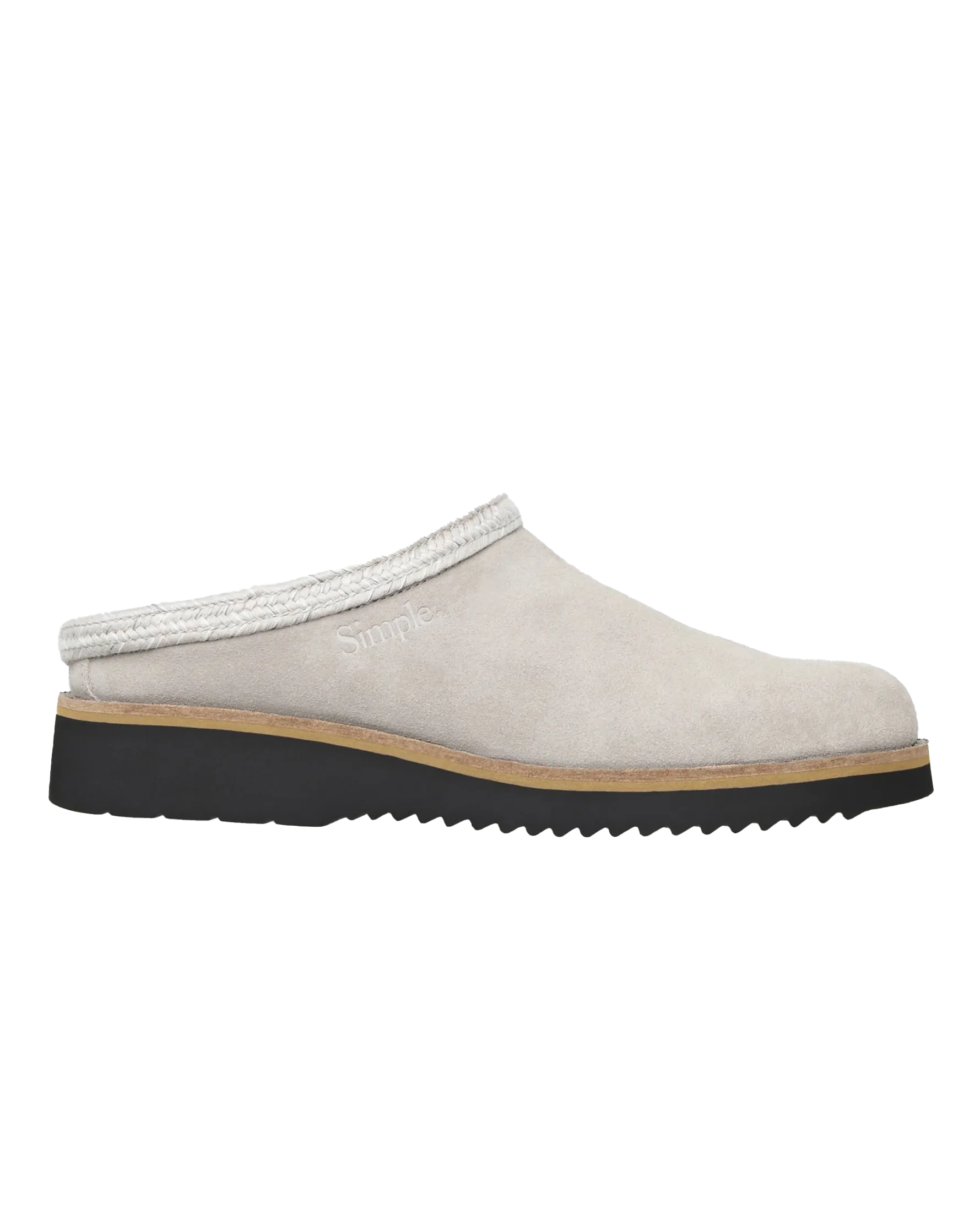 Original Suede Clogs in Stone