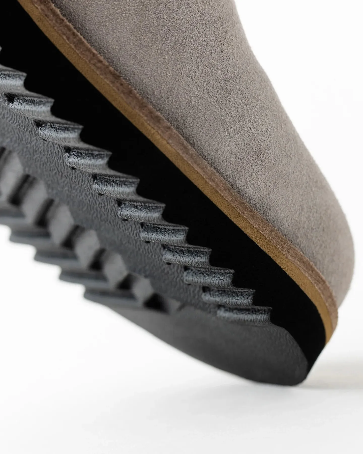 Original Suede Clogs in Stone