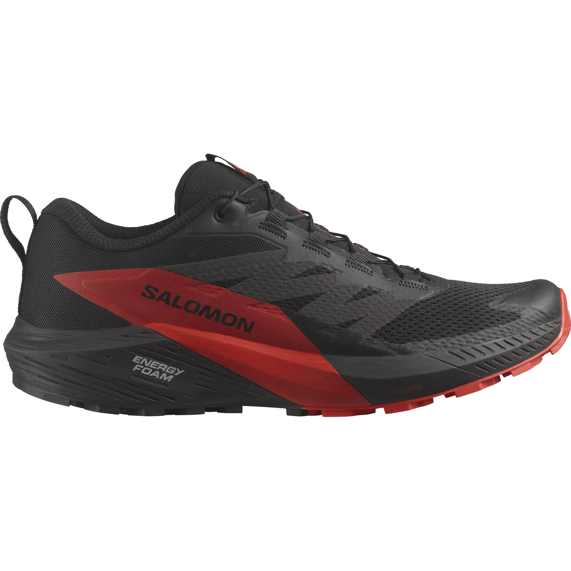 Salomon Sense Ride 5 Blk/Fiery Red