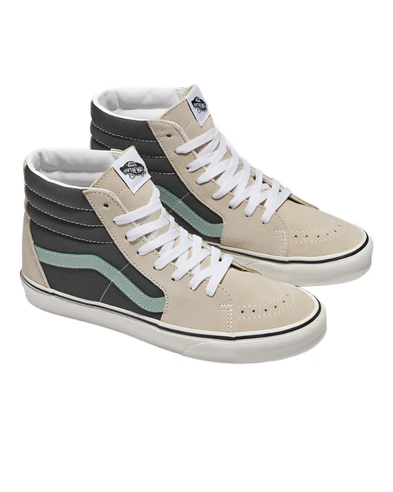 Vans SK8-Hi Canvas Suede Sneakers - Unisex Sizing