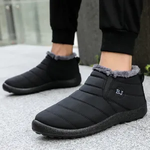 Warm Fur Footwear Work Boots