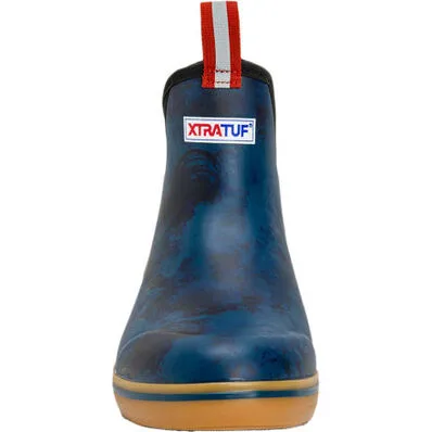 Xtratuf: Men's Ankle Deck Boot Navy/Rogue Wave