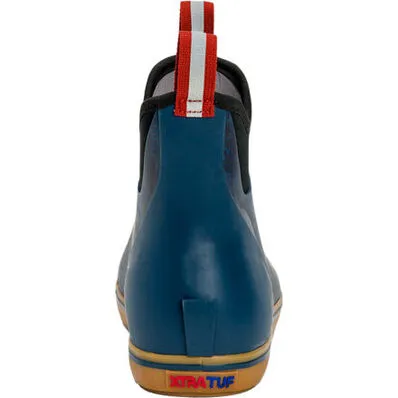 Xtratuf: Men's Ankle Deck Boot Navy/Rogue Wave